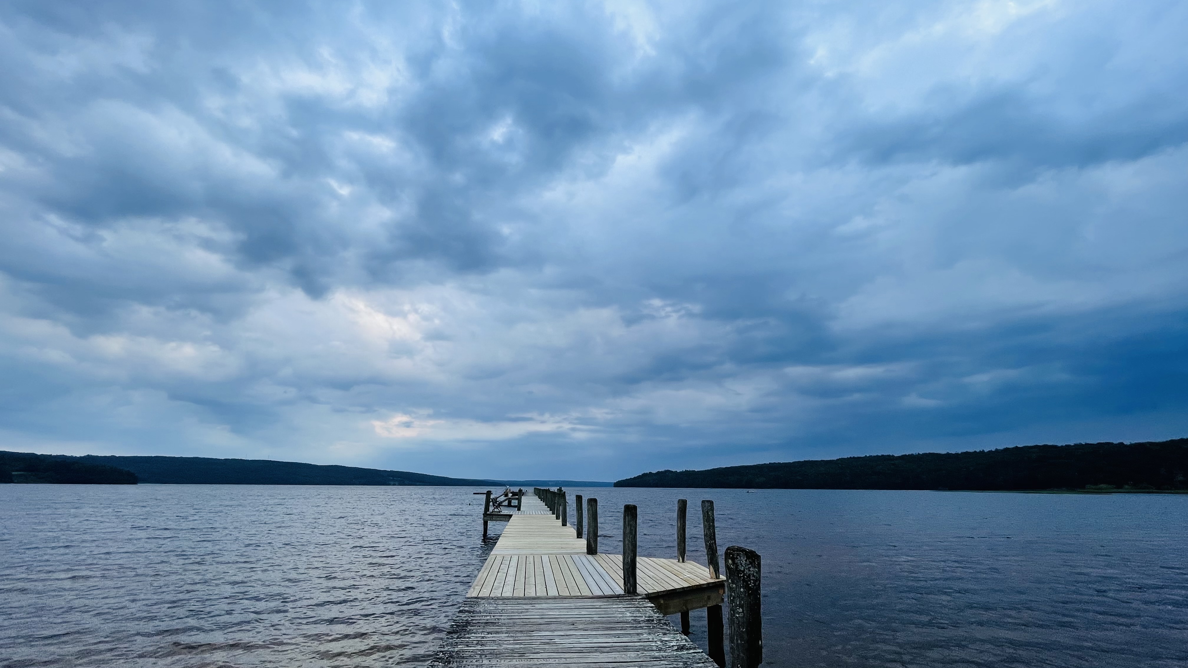 The Pier Reaches into Stillness