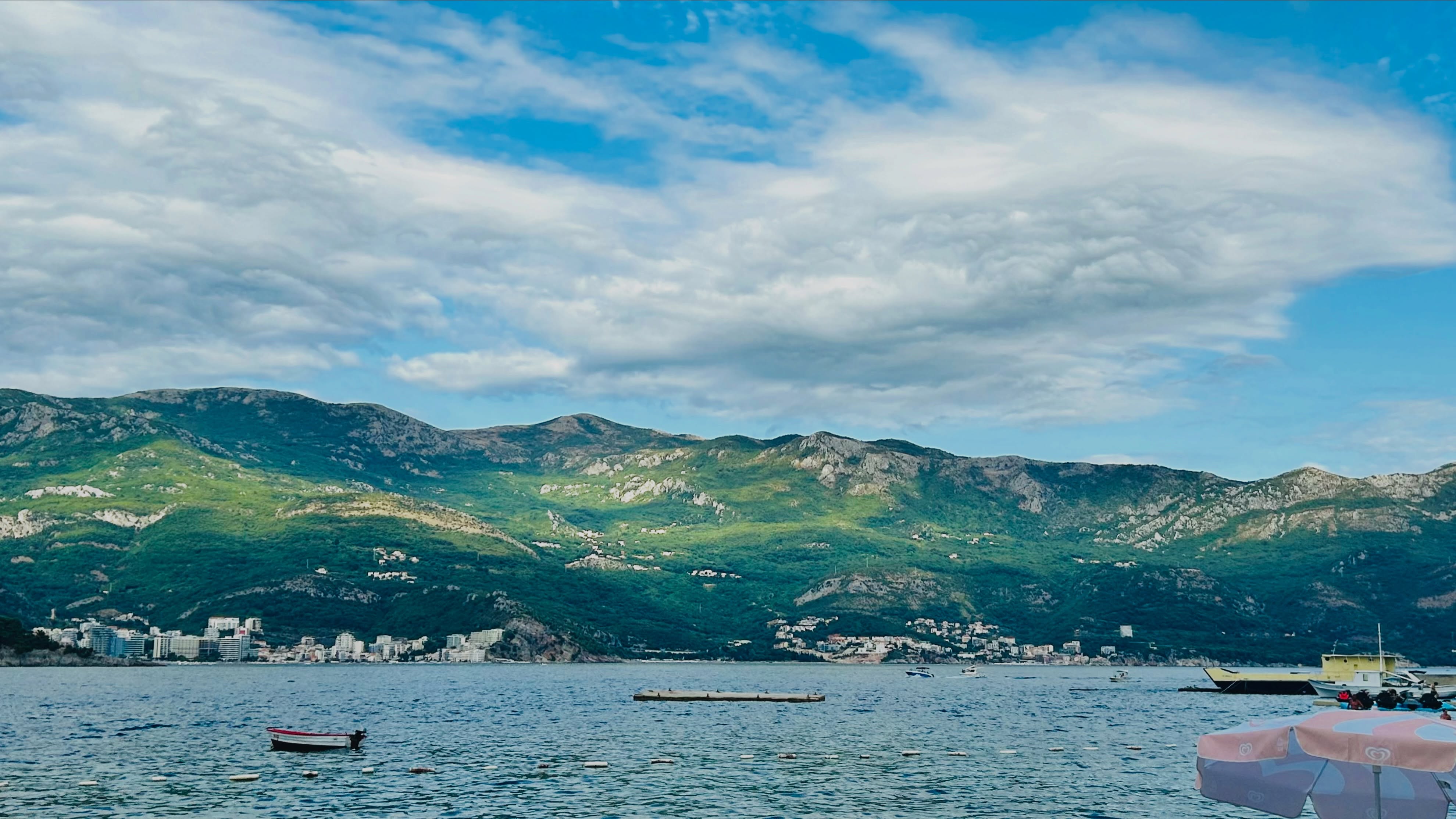 Clouds Drift over Quiet Water